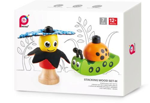 PINTOY P0514 PT Holzstapel-Set (mittel)