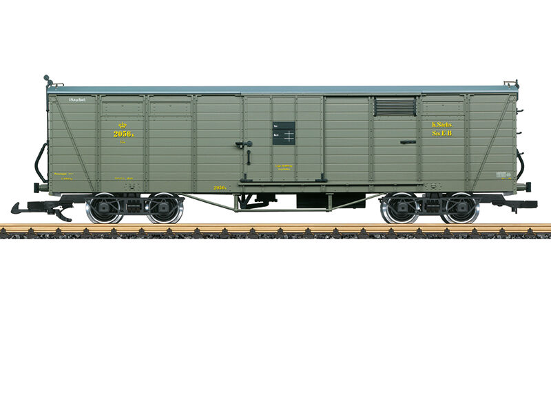 LGB 43600 Ged. Güterwagen SOEG