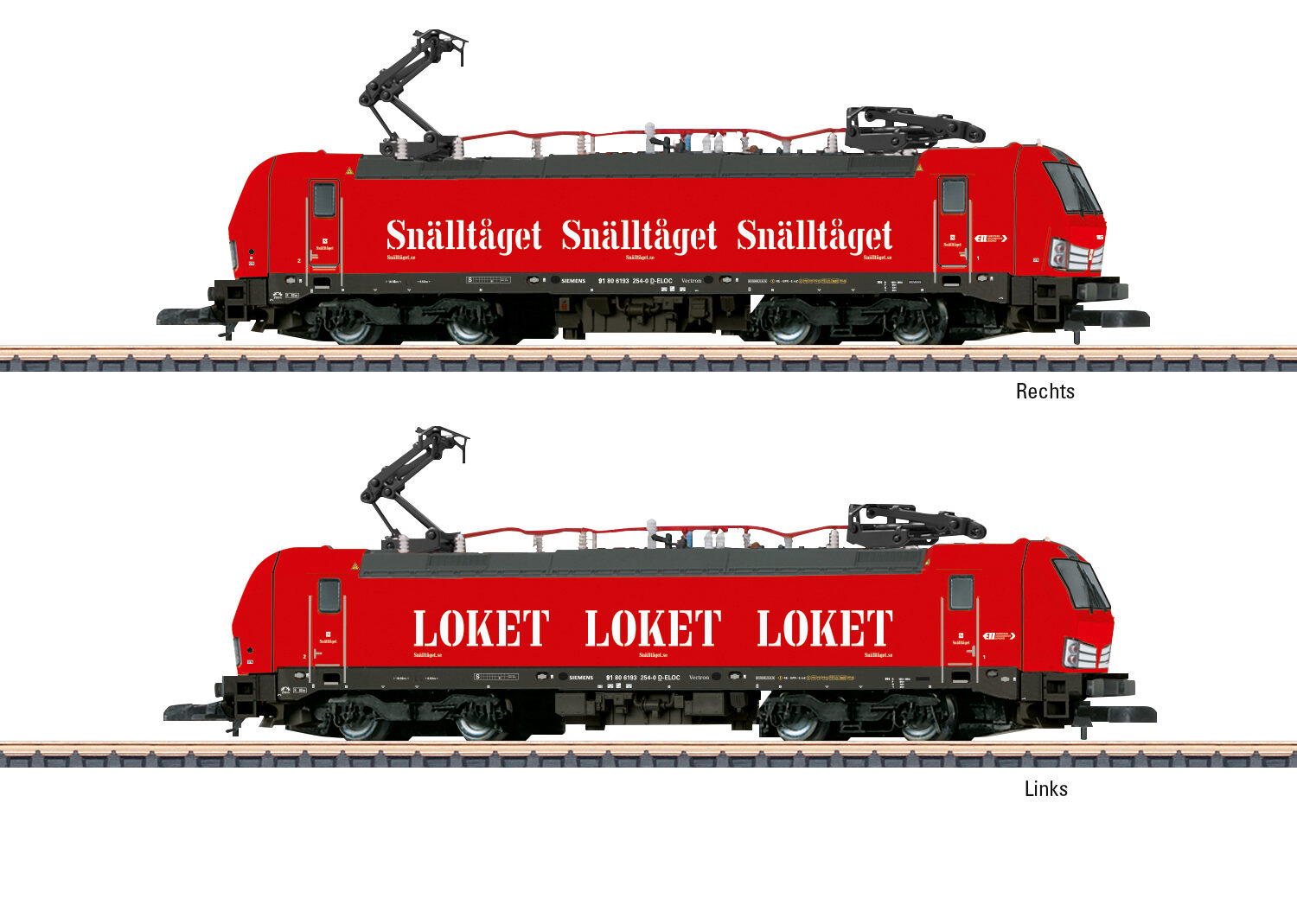 Märklin 88238 E-Lok BR 193 Snälltaget