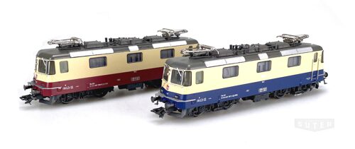 Märklin 37300 Doppelpack E-Lok Re 421 TEE / Rheingold