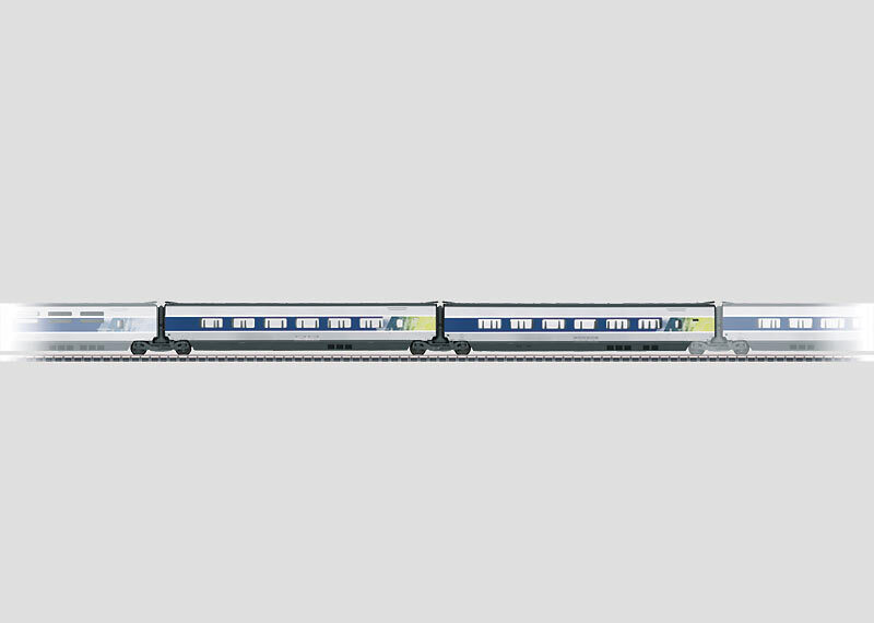 Märklin 43420 *TGV Ergänzungswagen-Set 1  zu 37790 2 Wagen