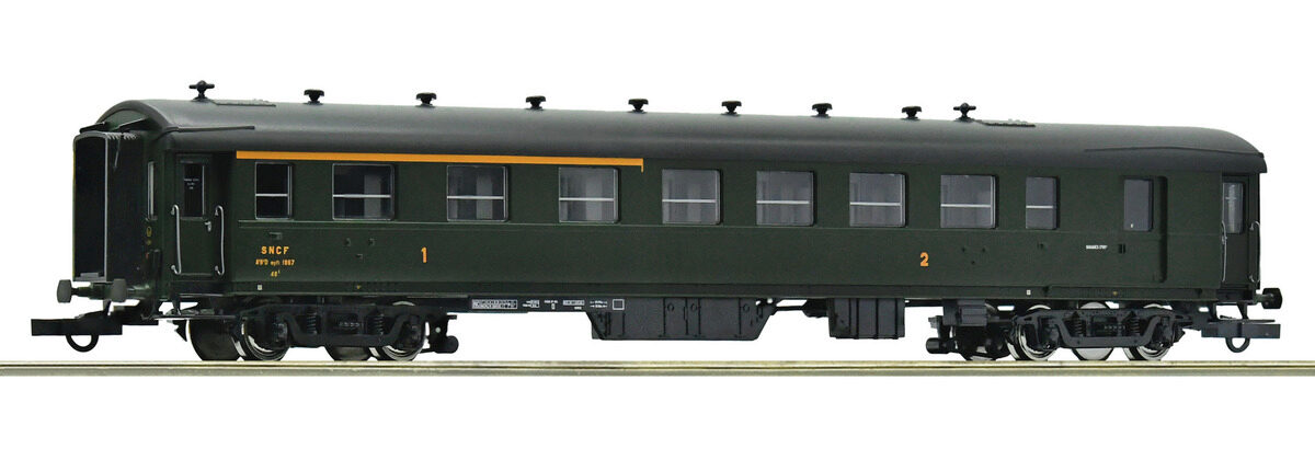 Roco 6200008 Schnellzugwagen 1./2. Klasse mit Gepäckabteil, SNCF