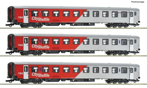 Roco 6200191 3er Set City Shuttle ÖBB