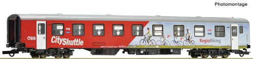 Roco 6200192 City Shuttle Wagen "Regio Biking" ÖBB