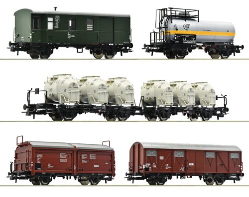 Roco 6600018 5er Set Güterzug              