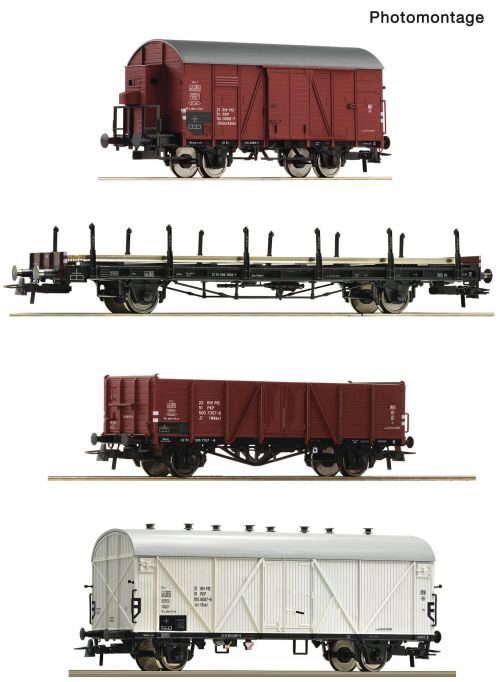 Roco 6600101 4-tlg. Set: Güterzug, PKP