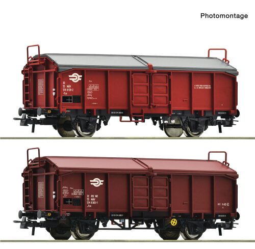 Roco 6600116 2er Set Schiebedachwag. MAV