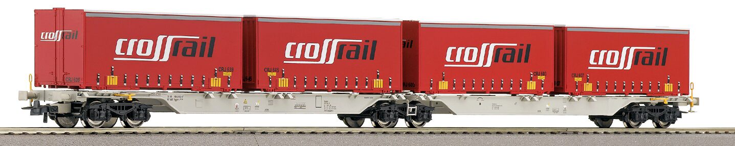 Roco 66566 *Containertragwagen CROSS-RAIL