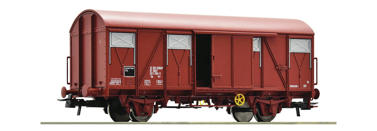 Roco 76319 SNCF gedeckter Güterwagen  Gs