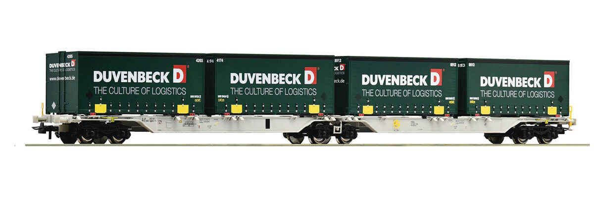 Roco 76635 Doppeltragwagen AAE+Duvenbeck