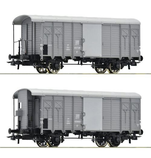 Roco 76646 SBB 2er Set Güterwagen  K3