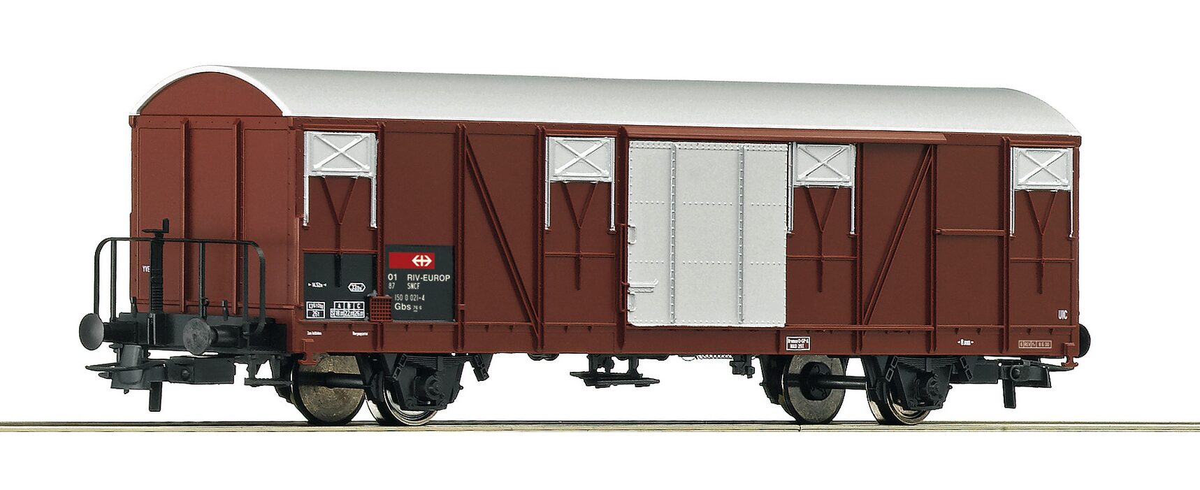 Roco 76661 SNCF Gedeckter Güterwagen  Gbs