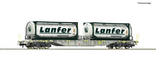 Roco 77342 Container Tragwagen AAE+Lanfer