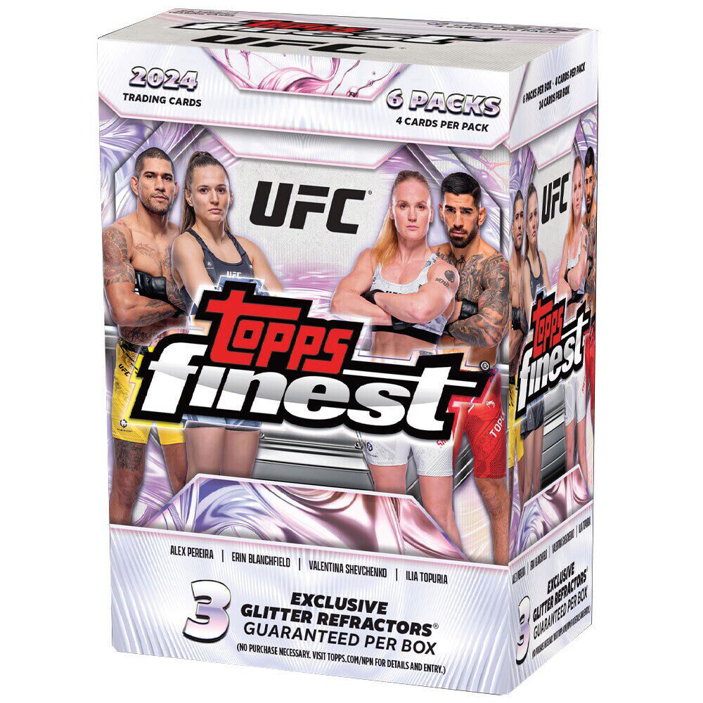 Topps 6.50.063 2024 Topps Finest UFC Blaster Box