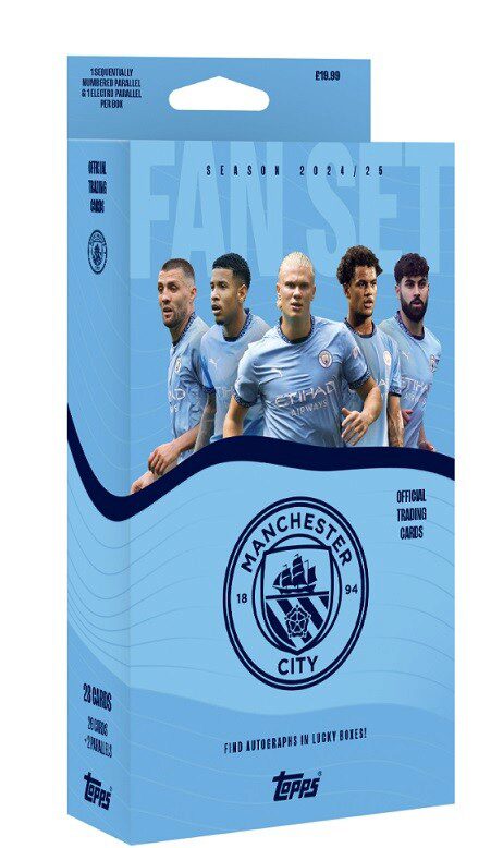 Topps 6.10.574 2024-25 Topps Manchester City Fan Set