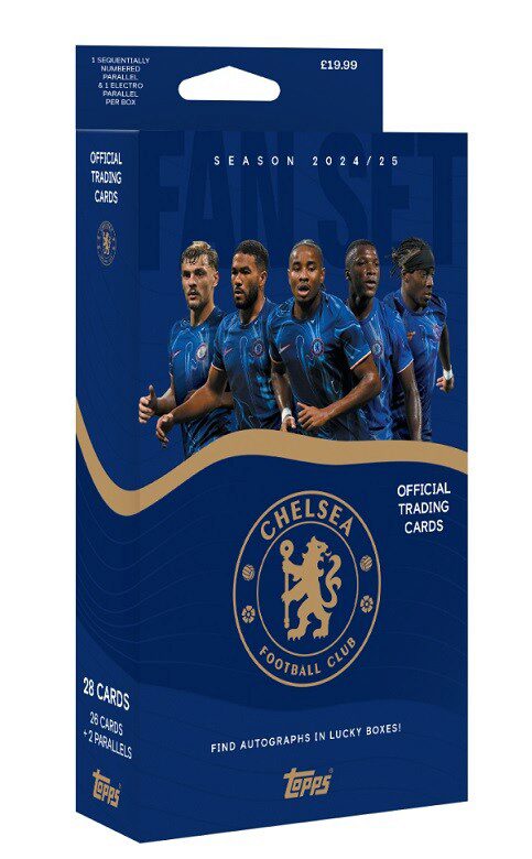 Topps 6.10.573 2024-25 Topps Chelsea FC Fan Set