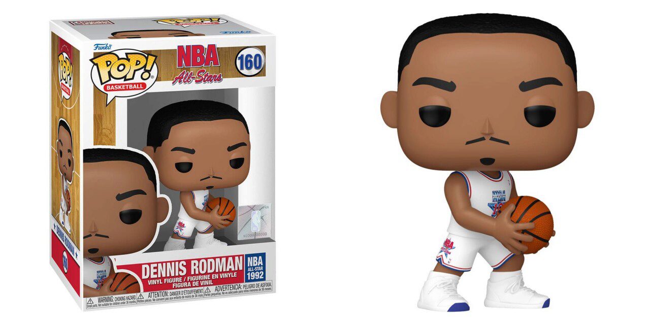 Funko 7.93.596 NBA All Stars Legends - POP - Dennis Rodmann (1992