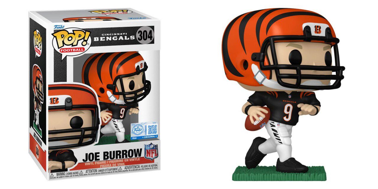 Funko 7.95.563 NFL - POP Legends - Joe Burrow/Cincinnati Bengals
