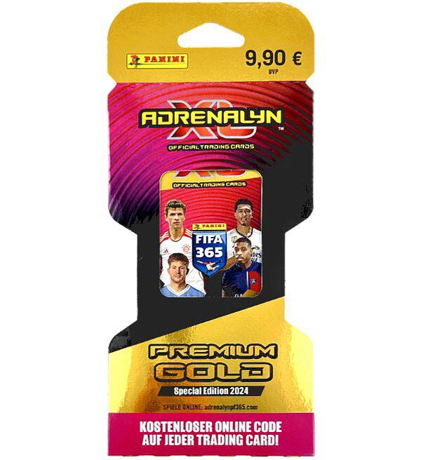 PANINI 6.10.475 2024 FIFA 365 Adrenalyn XL Premium Gold (10 ct.)