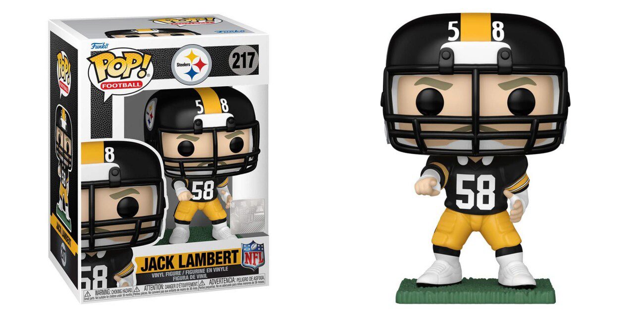 Funko 7.95.394 NFL-POP -Legends -Jack Lambert/Pittsburgh Steelers