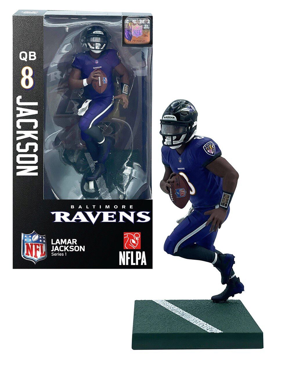 Imports Dragon 7.95.375 NFL - Lamar Jackson (Baltimore Ravens) Series 1
