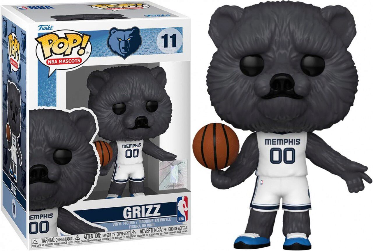 Funko 7.93.855 NBA - POP Mascots - Grizz / Memphis Grizzlies