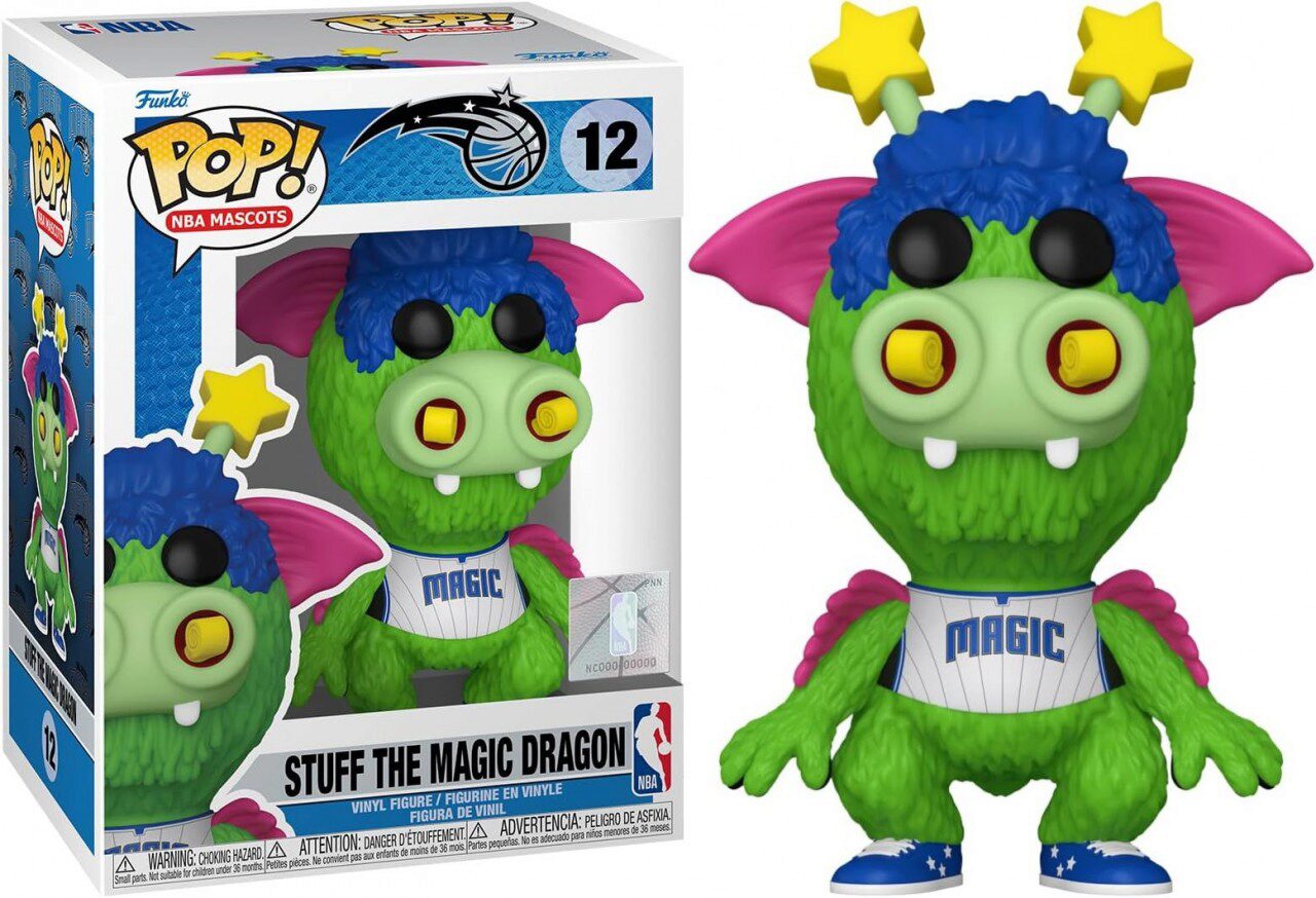 Funko 7.93.856 NBA - POP Mascots - Stuff the Magic Dragon/Orlando