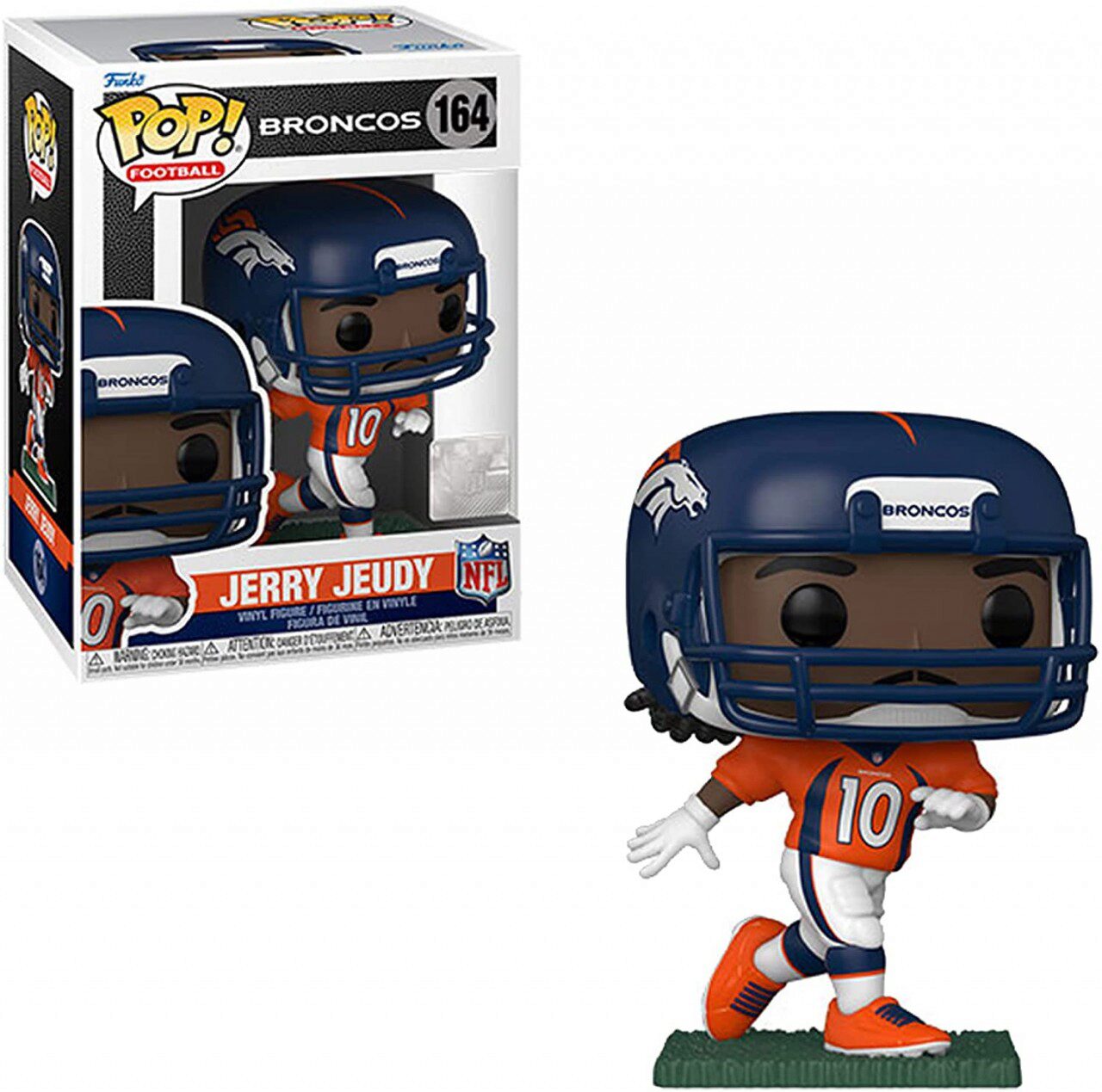 Funko 7.95.358 NFL - POP - Jerry Jeudy / Denver Broncos - Home