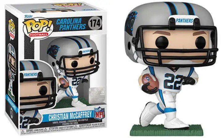 Funko 7.95.520 NFL - POP - Christian McCaffrey /Carolina Panthers