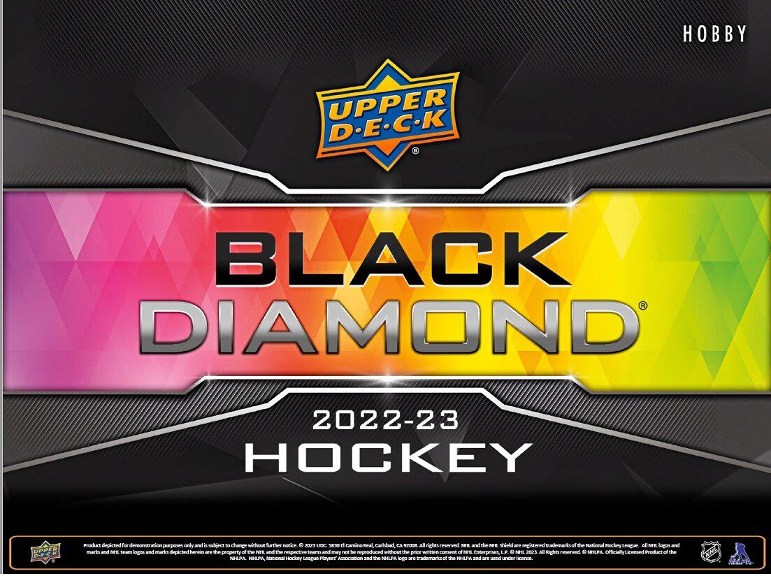 The Upper Deck Company 4.96.016 2022-23 NHL Black Diamond