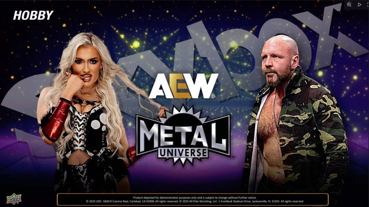 The Upper Deck Company 6.40.083 2025 All Elite Wrestling (AEW) Metal Universe