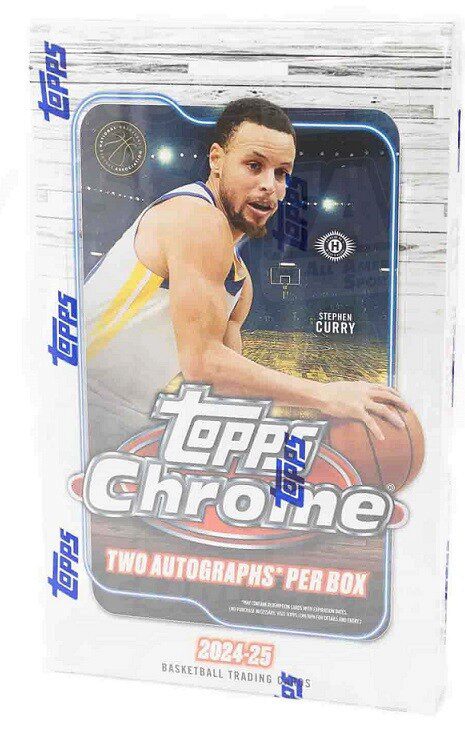 Topps 3.95.846 2024-25 Topps Chrome Basketball (Hobby Box)