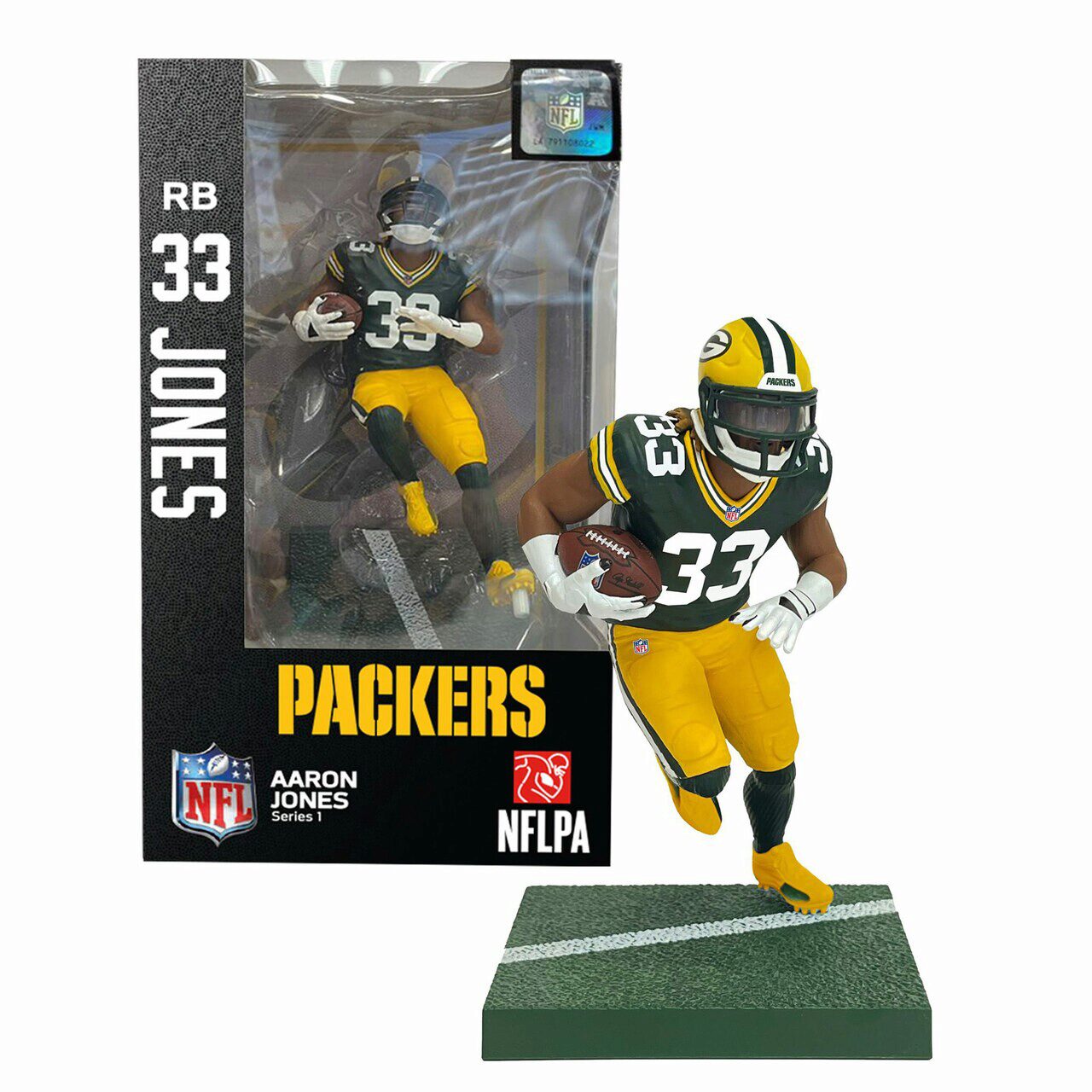 Imports Dragon 7.95.367 NFL - Aaron Jones (Green Bay Packers) Series 1