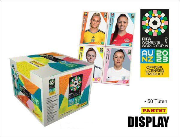 PANINI 6.10.463 2023 FIFA Women´s World Cup Sticker Display