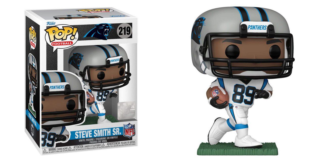 Funko 7.95.396 NFL-POP-Legends - Steve Smith Sr./Carolina Panhers