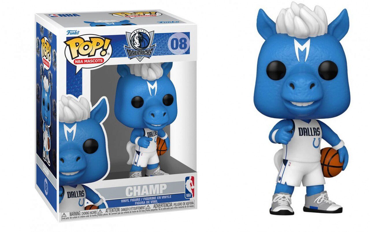 Funko 7.93.612 NBA - POP Mascots - Champ / Dallas Mavericks