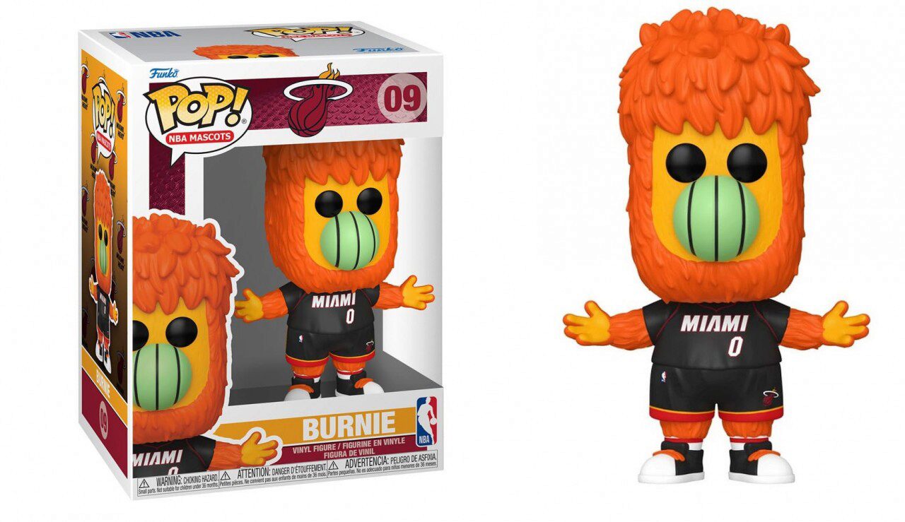 Funko 7.93.613 NBA - POP Mascots - Burnie / Miami Heat