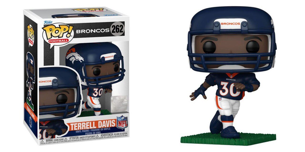 Funko 7.95.550 NFL - POP - Legends - Terrell Davis/Denver Broncos