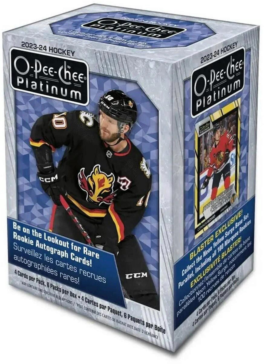 The Upper Deck Company 4.96.122 2023-24 NHL O-Pee-Chee Platinum (Mass Blaster)