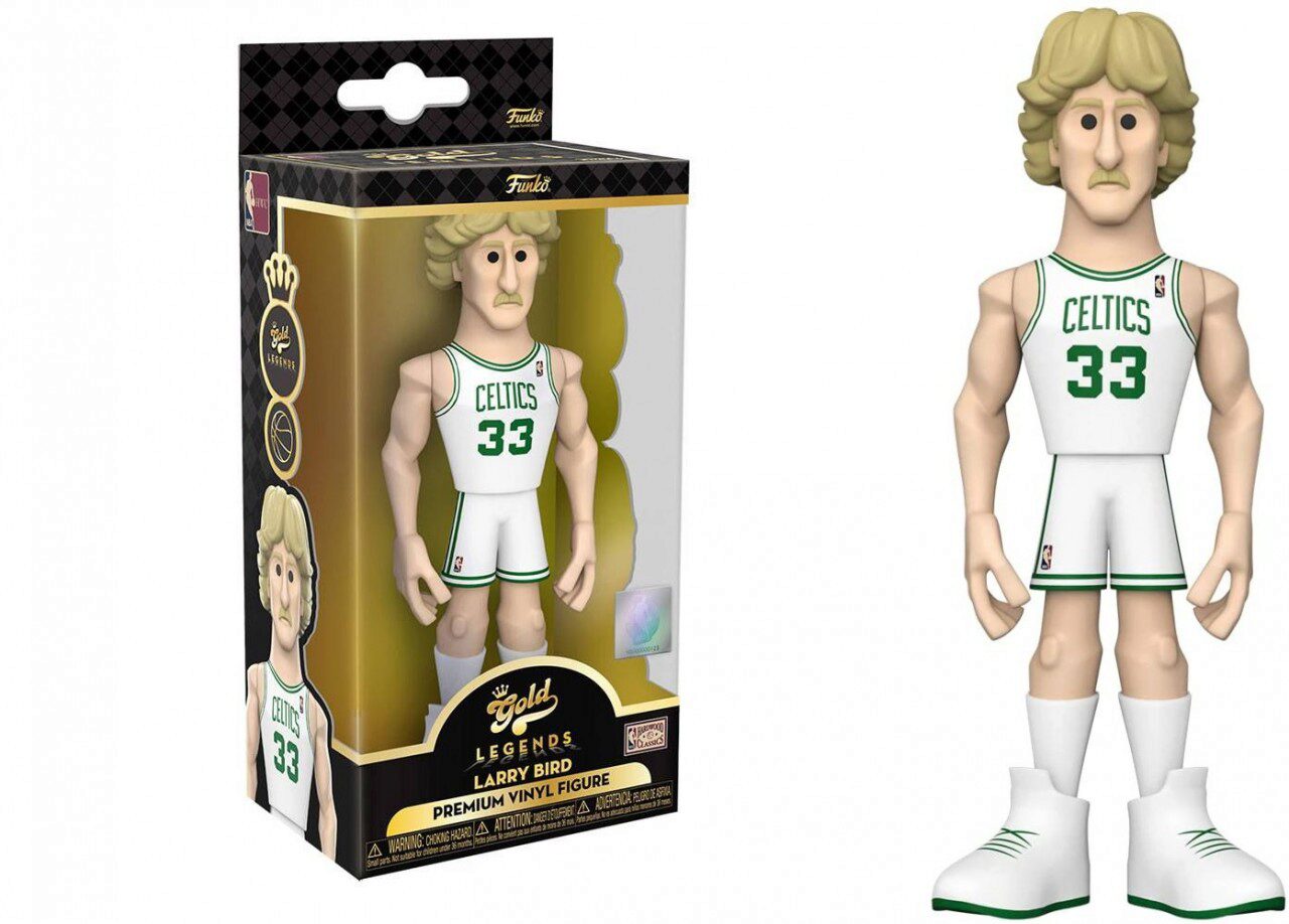 Funko 7.93.549 NBA - Larry Bird Gold Vinyl Fig. (2 ct.) 13 cm