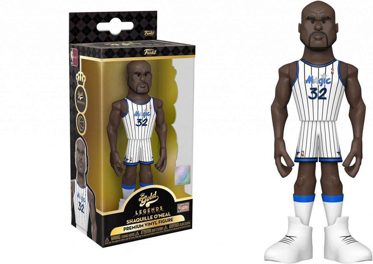 Funko 7.93.551 NBA - Shaquille O´Neal Gold Vinyl Fig. (2 ct.)13cm