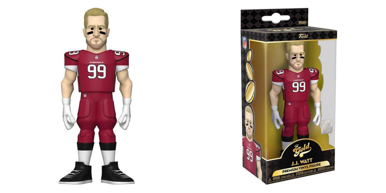 Funko 7.95.362 NFL - J.J. Watt Gold Premium Vinyl Fig. (2 ct.)