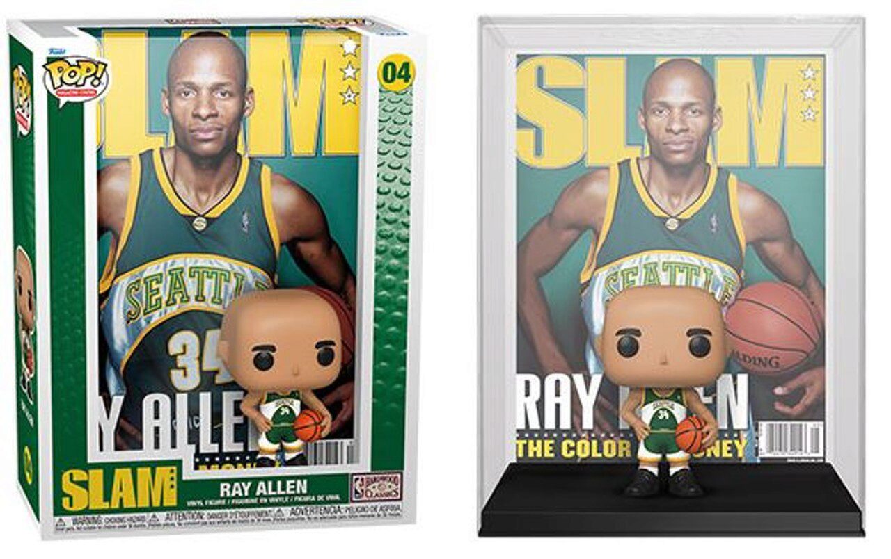 Funko 7.93.585 NBA - POP Cover - Ray Allen/Seattle Supersonics