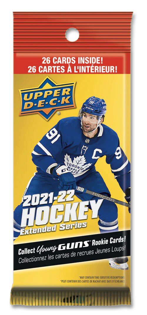 The Upper Deck Company 4.95.963 2021-22 NHL Upper Deck Extended Series Fat Packs