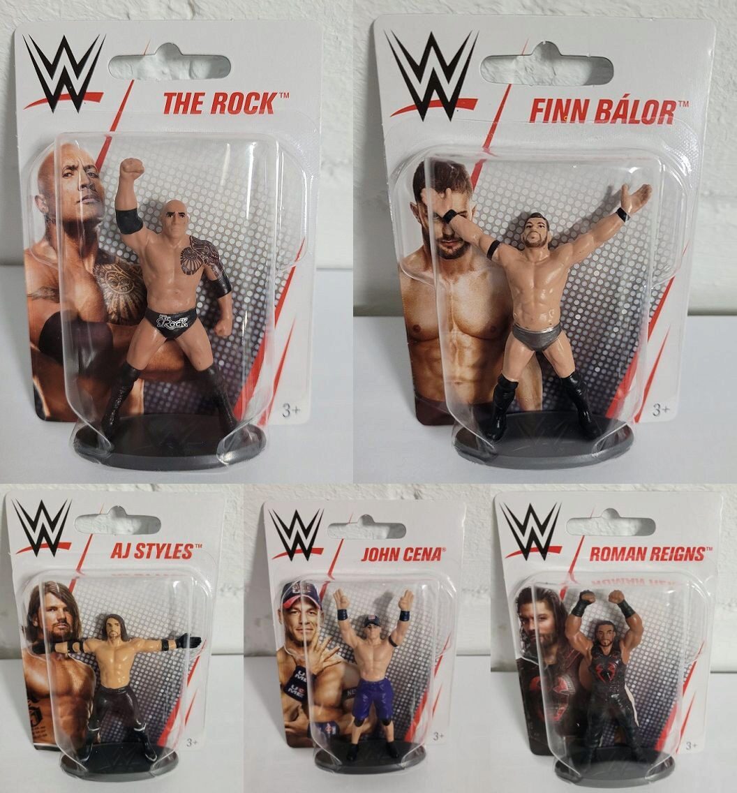 Mattel 7.92.696 WWE Mini Figures Wave 1 (24 ct.)