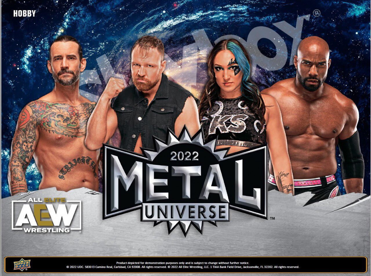 The Upper Deck Company 6.40.072 2022 All Elite Wrestling (AEW) Skybox Metal Univer