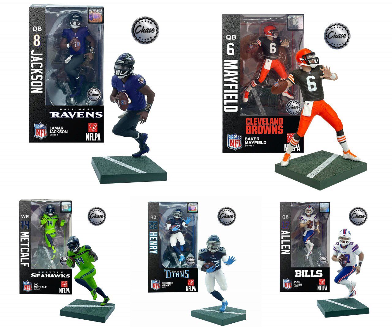 Imports Dragon 7.95.391 NFL - Chase Figur Import Dragons - divers Series 1