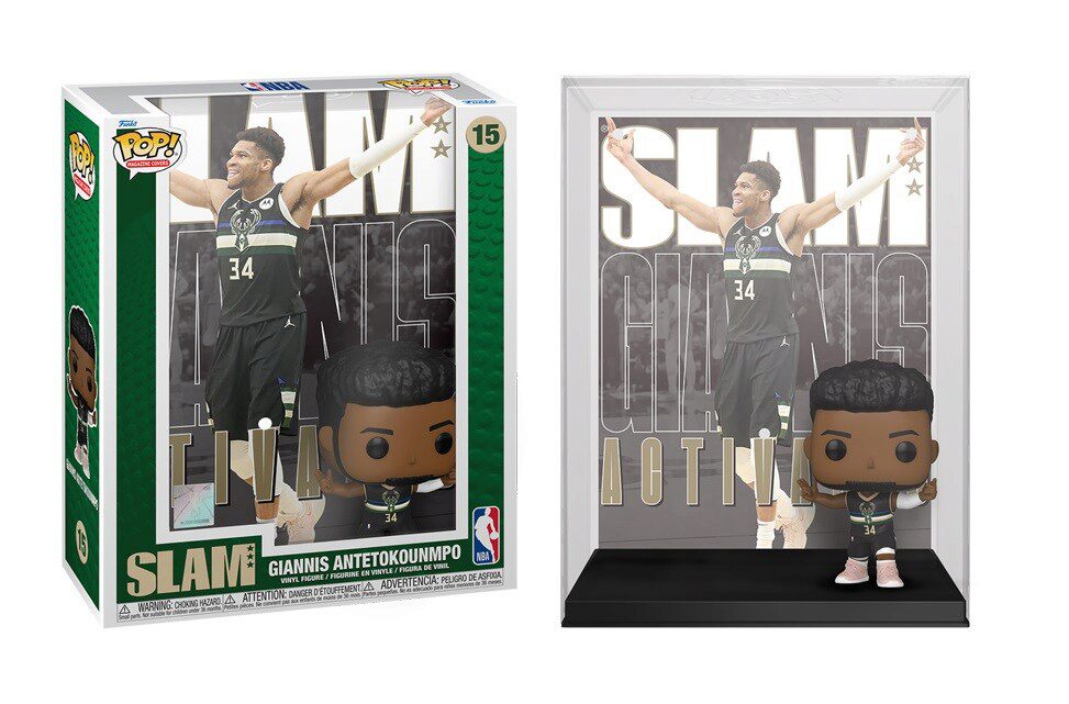 Funko 7.93.588 NBA - POP Cover - Giannis Antetokounmpo/Milwaukee