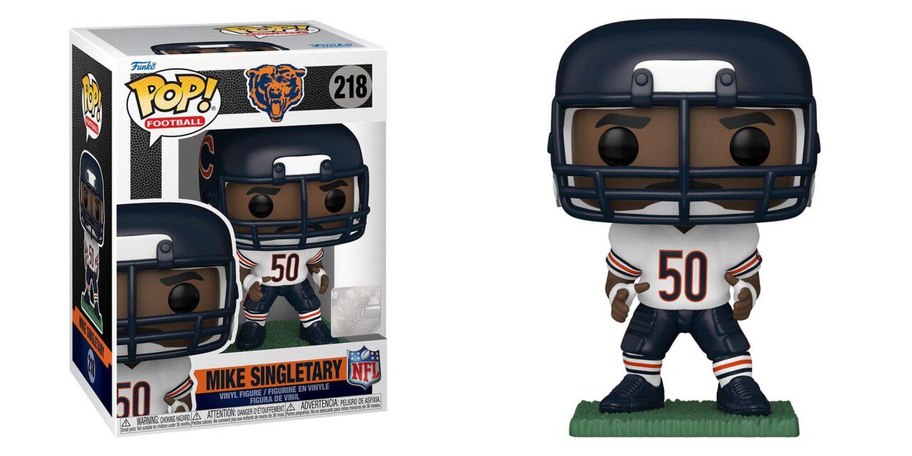 Funko 7.95.395 NFL - POP - Legends -Mike Singletary/Chicago Bears