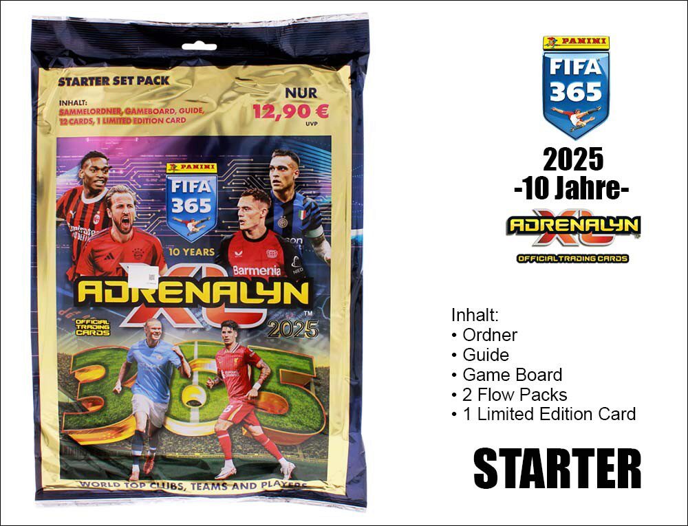 PANINI 6.10.544 2025 FIFA 365 Adrenalyn XL TC Starter DE